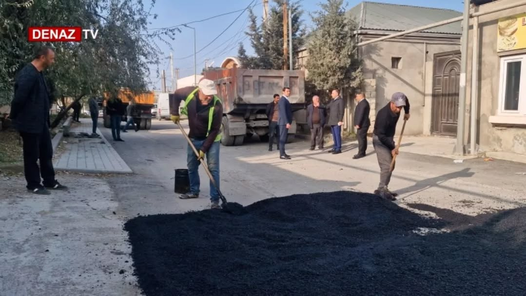 Asfaltlama,Sumqayit,Xezeryurd,Sehid,Sahmar,Quliyev